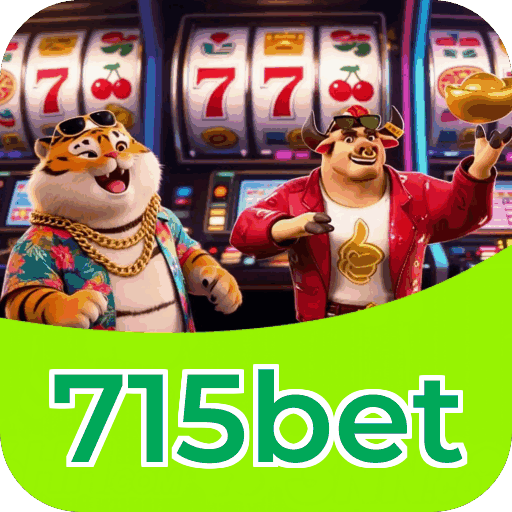 Interface do aplicativo 715bet mostrando jogos disponíveis no iOS e Android